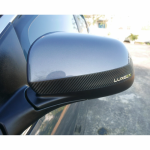 LUXGEN【S5後視鏡卡夢保護貼】3M美國進口高品質車貼專用膠膜(一組2張)