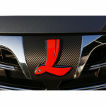 LUXGEN【S5 前L標誌(不含卡夢底)】3M美國進口高品質車貼專用膠膜